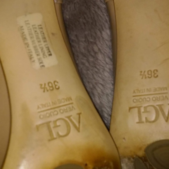 AGL made in Italy  Vero Cucio Pump Sz 6.5 /36 1/2 - Picture 7 of 8